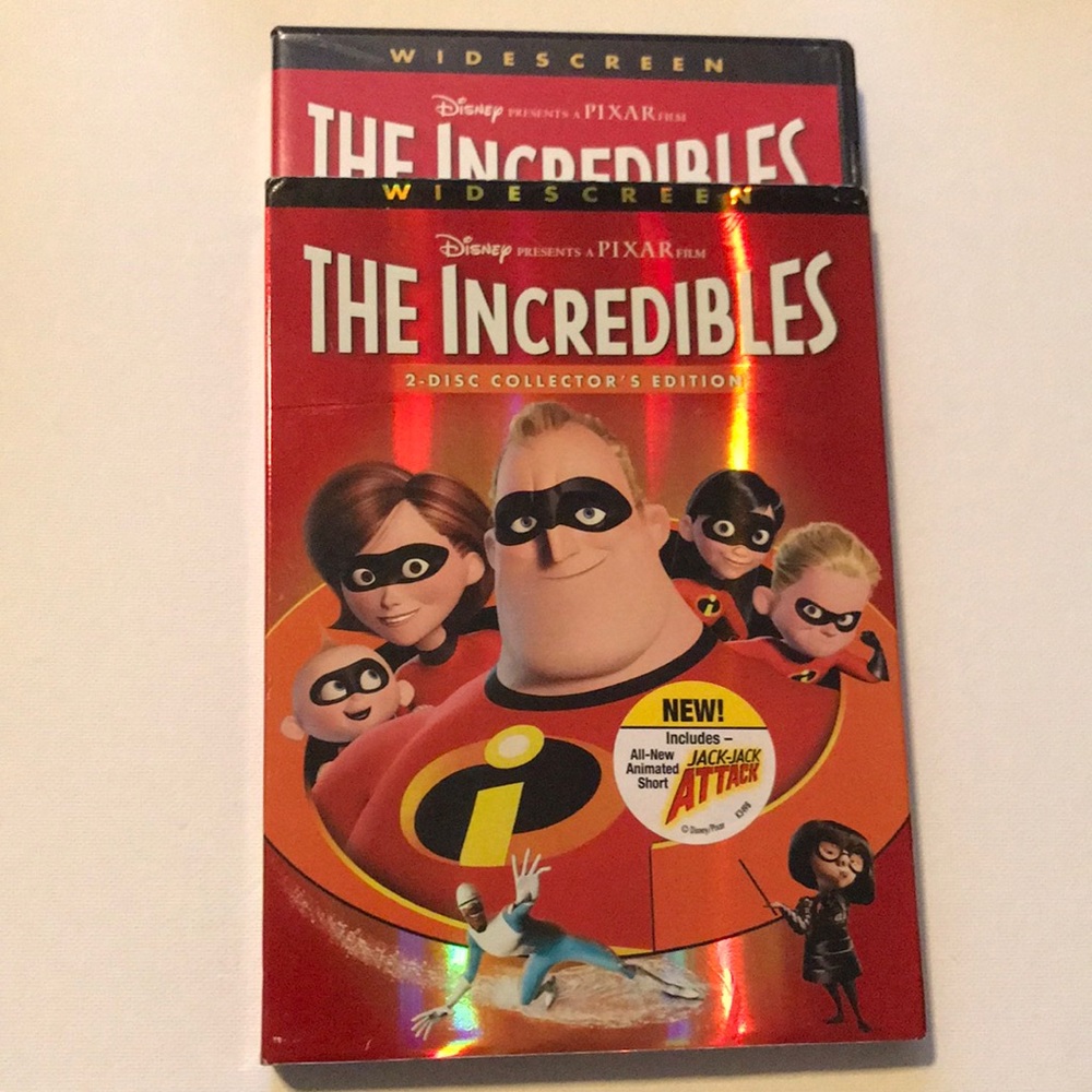 The Incredibles Disney PIXAR Widescreen Two-Disc Collector's Edition…